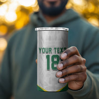Custom Senegal Football 2026 4 in 1 Can Cooler Tumbler Proud Lions of Teranga Spirit