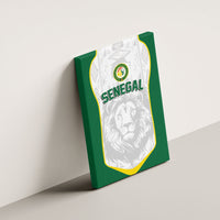 Senegal Football 2026 Canvas Wall Art Proud Lions of Teranga Spirit