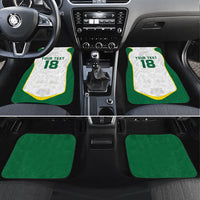 Custom Senegal Football 2026 Car Mats Proud Lions of Teranga Spirit
