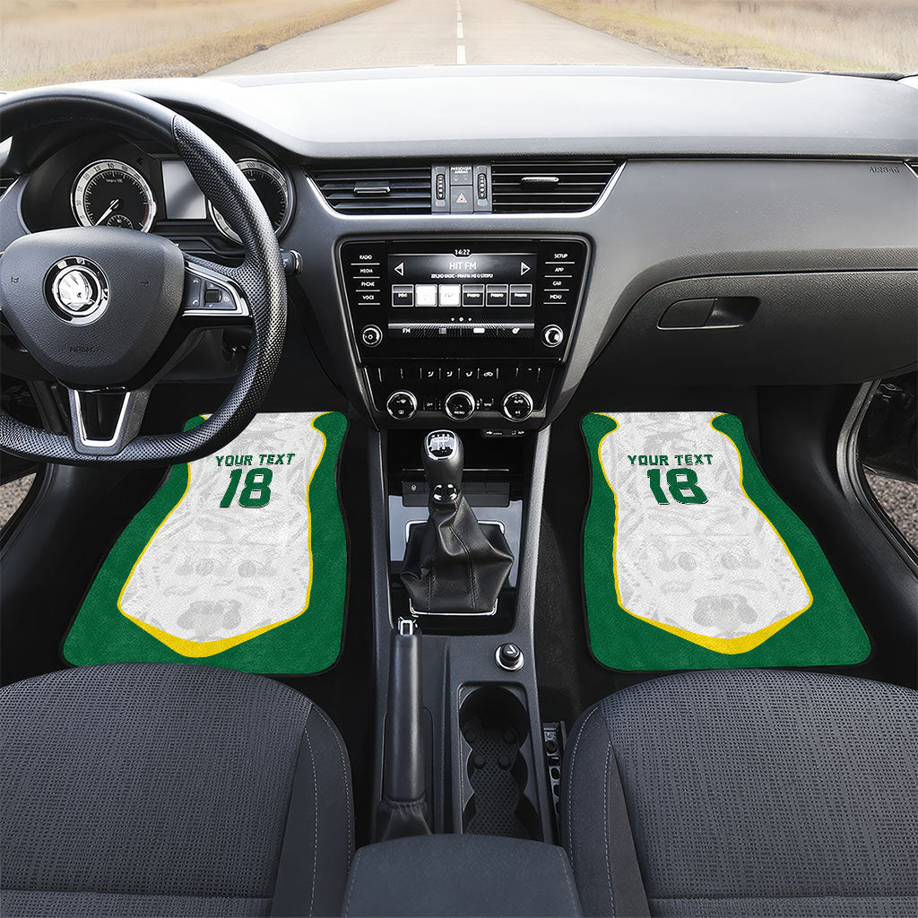 Custom Senegal Football 2026 Car Mats Proud Lions of Teranga Spirit