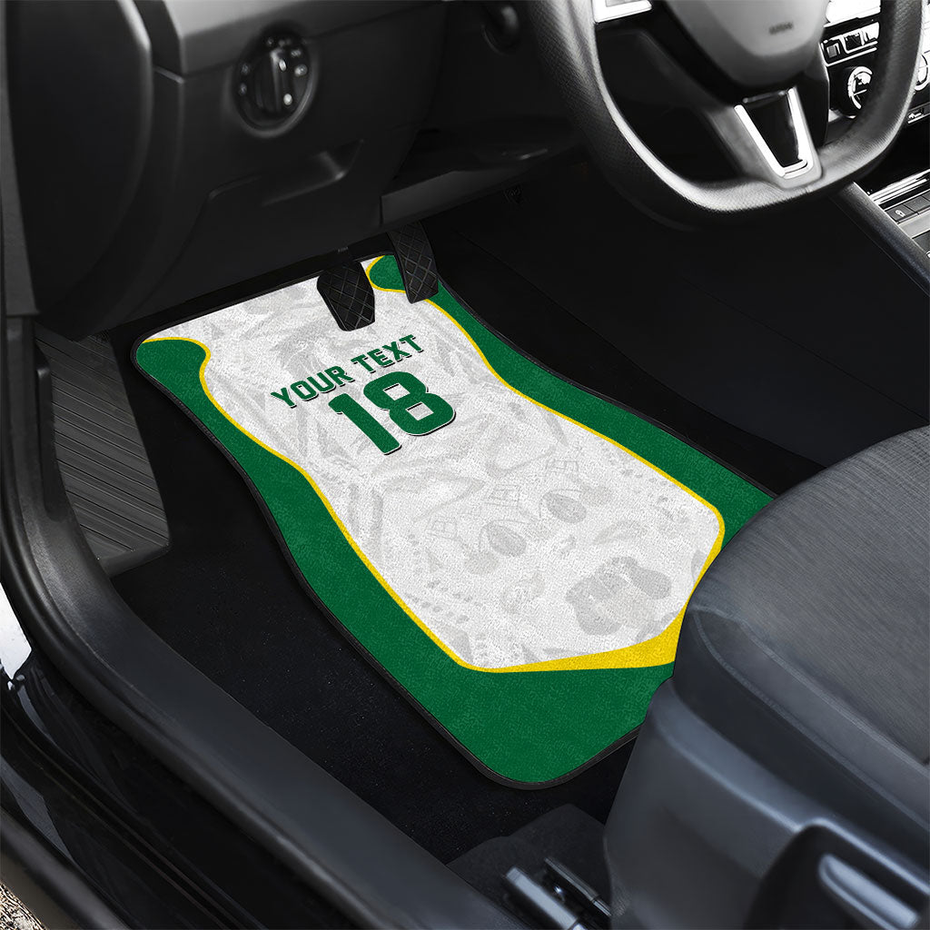 Custom Senegal Football 2026 Car Mats Proud Lions of Teranga Spirit
