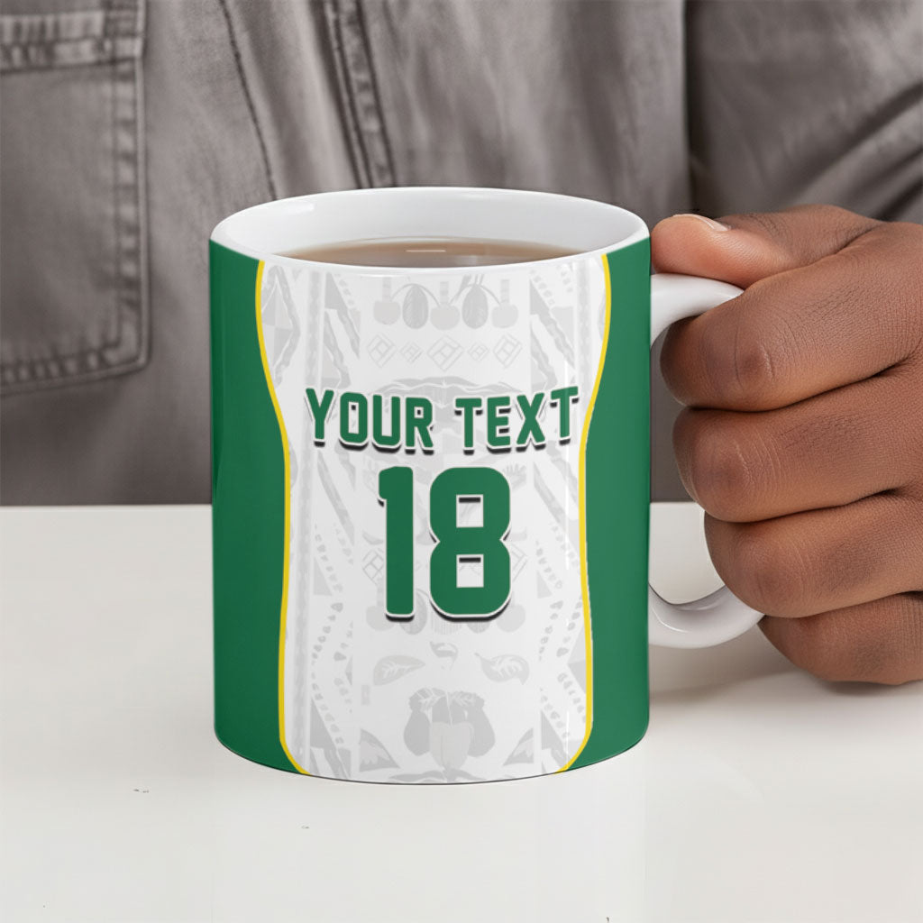 Custom Senegal Football 2026 Ceramic Mug Proud Lions of Teranga Spirit