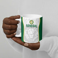 Custom Senegal Football 2026 Ceramic Mug Proud Lions of Teranga Spirit