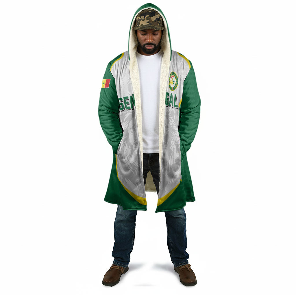 Custom Senegal Football 2026 Cloak Proud Lions of Teranga Spirit