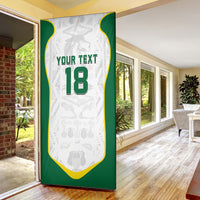 Custom Senegal Football 2026 Door Cover Proud Lions of Teranga Spirit
