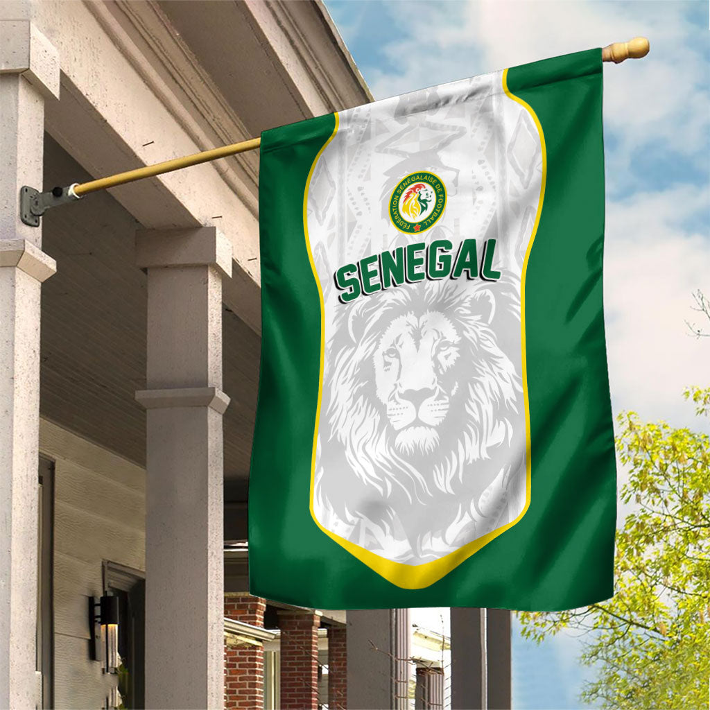 Senegal Football 2026 Garden Flag Proud Lions of Teranga Spirit