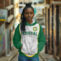 Custom Senegal Football 2026 Hoodie Proud Lions of Teranga Spirit