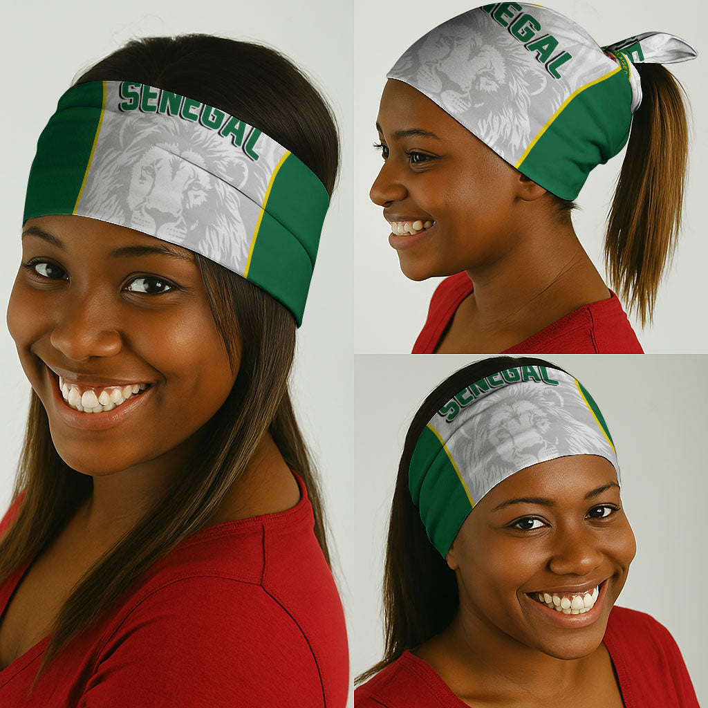 Senegal Football 2026 Neck Gaiter Proud Lions of Teranga Spirit