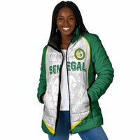 Custom Senegal Football 2026 Padded Jacket Proud Lions of Teranga Spirit