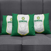 Senegal Football 2026 Pillow Cover Proud Lions of Teranga Spirit