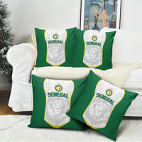 Senegal Football 2026 Pillow Cover Proud Lions of Teranga Spirit