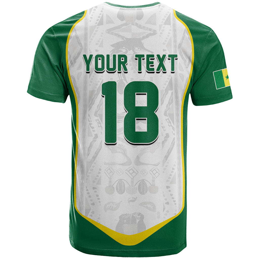 Custom Senegal Football 2026 T shirt Proud Lions of Teranga Spirit