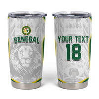 Custom Senegal Football 2026 Tumbler Cup Proud Lions of Teranga Spirit