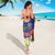 Puerto Rico Coat Of Arm Sarong With Thespesia Grandiflora Flowers - Wonder Print Shop