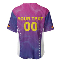 Custom Germany Football Baseball Jersey Pink Version - Wonder Print Shop