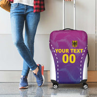 Custom Germany Football Luggage Cover Pink Version - Wonder Print Shop