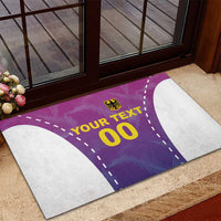 Custom Germany Football Rubber Doormat Pink Version - Wonder Print Shop