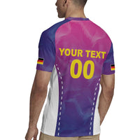 Custom Germany Football Rugby Jersey Pink Version - Wonder Print Shop