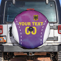 Custom Germany Football Spare Tire Cover Pink Version - Wonder Print Shop