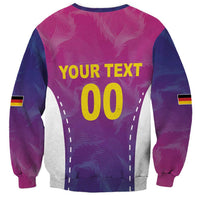 Custom Germany Football Sweatshirt Pink Version - Wonder Print Shop