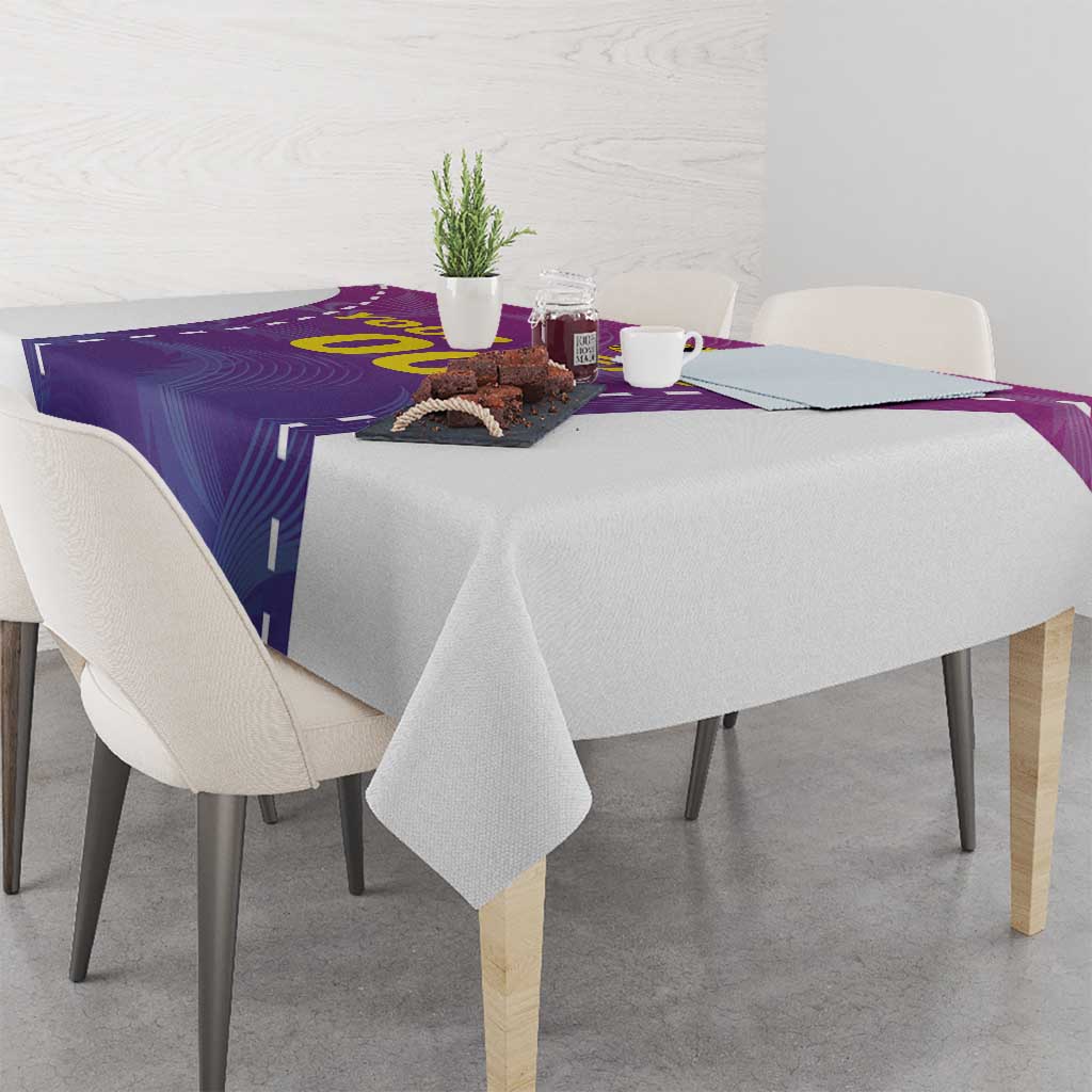 Custom Germany Football Tablecloth Pink Version - Wonder Print Shop