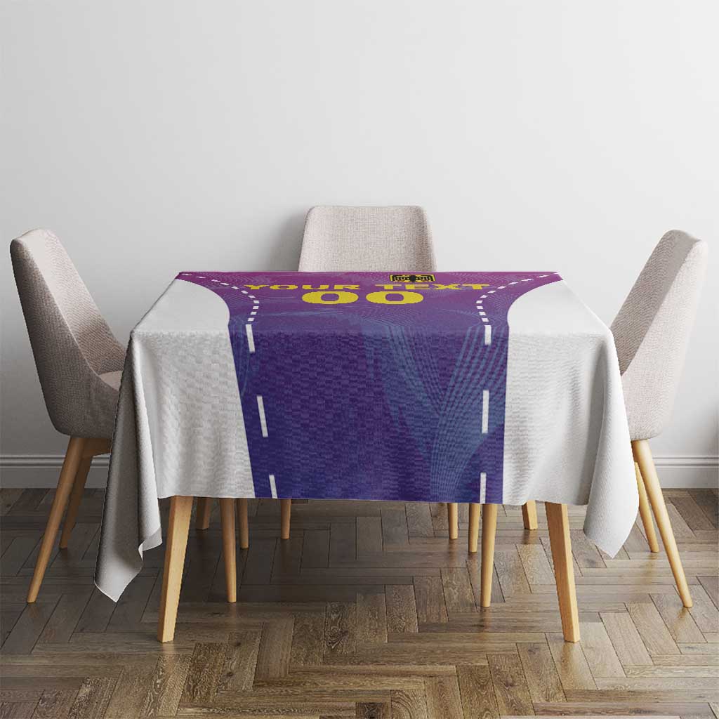 Custom Germany Football Tablecloth Pink Version - Wonder Print Shop