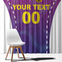 Custom Germany Football Window Curtain Pink Version - Wonder Print Shop