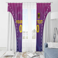 Custom Germany Football Window Curtain Pink Version - Wonder Print Shop