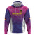 Custom Germany Football Zip Hoodie Pink Version - Wonder Print Shop