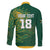 Custom Rugby South Africa Family Matching Summer Maxi Dress and Hawaiian Shirt Springboks Mascot - Wonder Print Shop