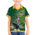 Custom Rugby South Africa Family Matching Summer Maxi Dress and Hawaiian Shirt Springboks Mascot - Wonder Print Shop