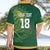 Custom Rugby South Africa Hawaiian Shirt Springboks Mascot - Wonder Print Shop