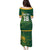 Custom Rugby South Africa Puletasi Springboks Mascot - Wonder Print Shop