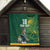 Custom Rugby South Africa Quilt Springboks Mascot - Wonder Print Shop