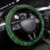 Rugby South Africa Steering Wheel Cover Springboks Mascot - Wonder Print Shop