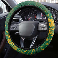 Rugby South Africa Steering Wheel Cover Springboks Mascot - Wonder Print Shop