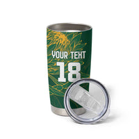 Custom Rugby South Africa Tumbler Cup Springboks Mascot - Wonder Print Shop