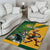 Personalized Rugby South Africa Australia Area Rug Springboks Wallabies Mascot Go Champions - Wonder Print Shop