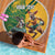 Personalized Rugby South Africa Australia Beach Blanket Springboks Wallabies Mascot Go Champions - Wonder Print Shop