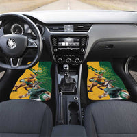 Personalized Rugby South Africa Australia Car Mats Springboks Wallabies Mascot Go Champions - Wonder Print Shop