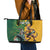 Personalized Rugby South Africa Australia Leather Tote Bag Springboks Wallabies Mascot Go Champions - Wonder Print Shop