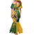Personalized Rugby South Africa Australia Mermaid Dress Springboks Wallabies Mascot Go Champions - Wonder Print Shop