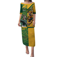 Personalized Rugby South Africa Australia Puletasi Springboks Wallabies Mascot Go Champions - Wonder Print Shop