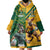 Personalized Rugby South Africa Australia Wearable Blanket Hoodie Springboks Wallabies Mascot Go Champions - Wonder Print Shop