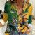 Personalized Rugby South Africa Australia Women Casual Shirt Springboks Wallabies Mascot Go Champions - Wonder Print Shop