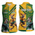 Personalized Rugby South Africa Australia Women Sleeveless Polo Shirt Springboks Wallabies Mascot Go Champions - Wonder Print Shop