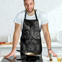 Viking Pride of Yorkshire Apron Black Odin’s Ravens Nordic - Wonder Print Shop