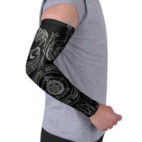 Viking Pride of Yorkshire Arm Sleeves Black Odin’s Ravens Nordic - Wonder Print Shop