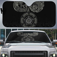 Viking Pride of Yorkshire Auto Sun Shade Black Odin’s Ravens Nordic - Wonder Print Shop