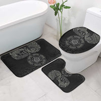 Viking Pride of Yorkshire Bathroom Set Black Odin’s Ravens Nordic - Wonder Print Shop